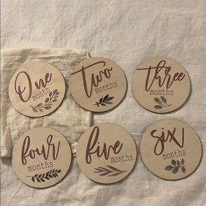 Baby Monthly Milestone signs